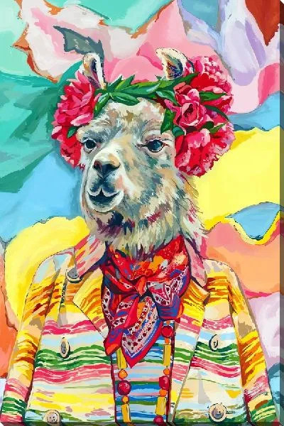 Картина маслом Верблюд в одежде