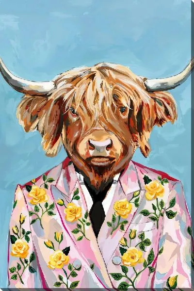 Постер Бык в костюме