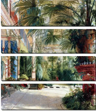 Интерьер пальмового дома (The interior of the palm house)