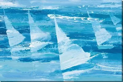 Картина маслом Абстрактные парусники