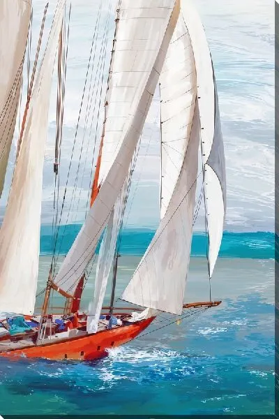 Картина маслом На всех порусах