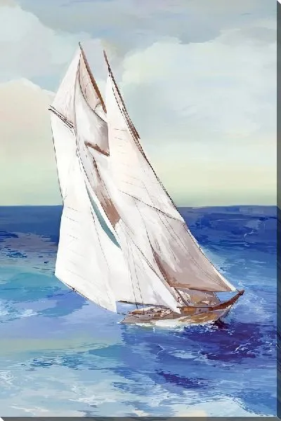 Картина маслом Белеет парус одинокий