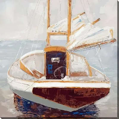 Картина маслом Сложенные паруса