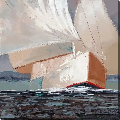 Картина маслом Бежевые паруса