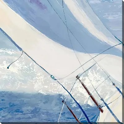 Картина маслом За бортом парусника