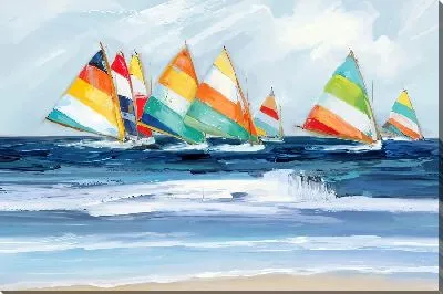 Разноцветные паруса