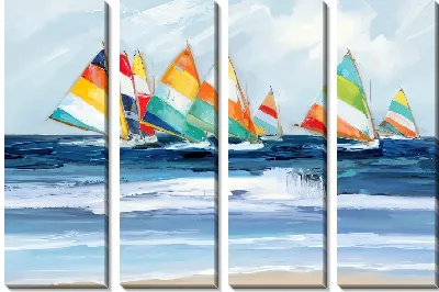 Разноцветные паруса