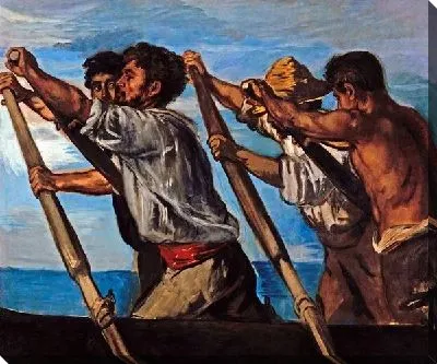 Картина Гребцы (Rowers)