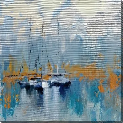 Картина маслом Парусная абстракция №2