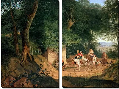 Родник в лесу (Spring in the forest)