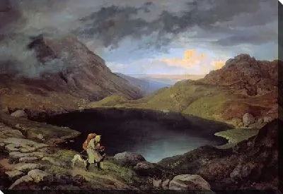 Озеро в горах (Lake in the mountains)