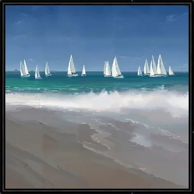 Картина Парусники в море №8