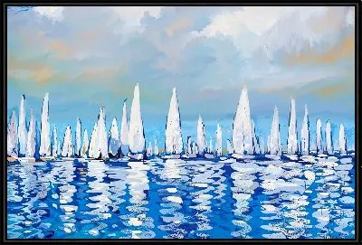 Много парусников