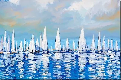 Много парусников
