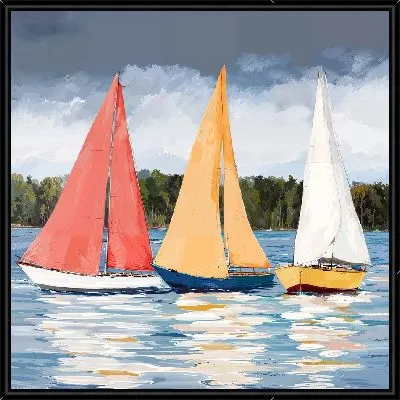 Картина 3 парусника №2