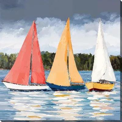 Постер 3 парусника №2