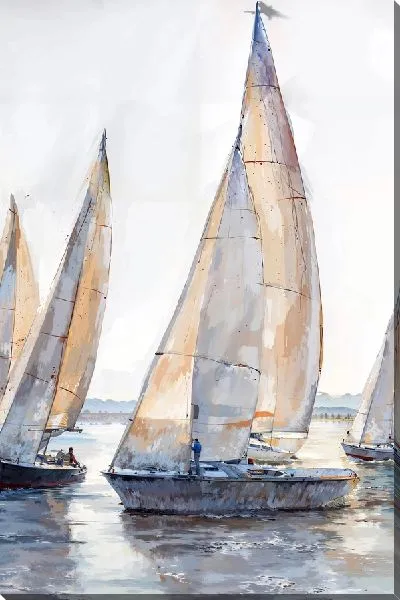 Картина маслом Регата №6