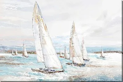 Картина маслом Регата №12