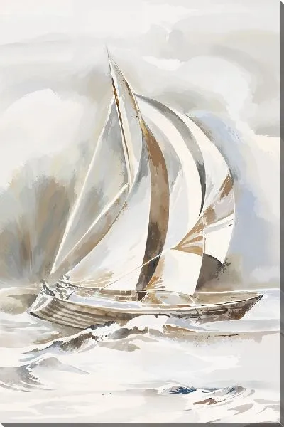 Картина маслом Парусник №141