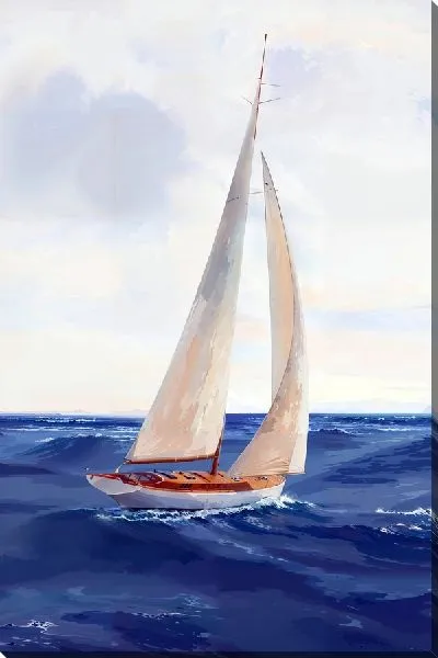 Картина маслом Парусник №241