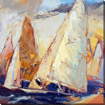 Картина маслом Регата №26