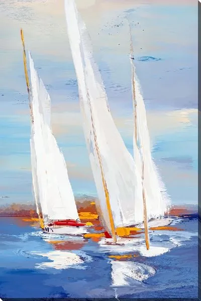 Картина маслом Регата №33