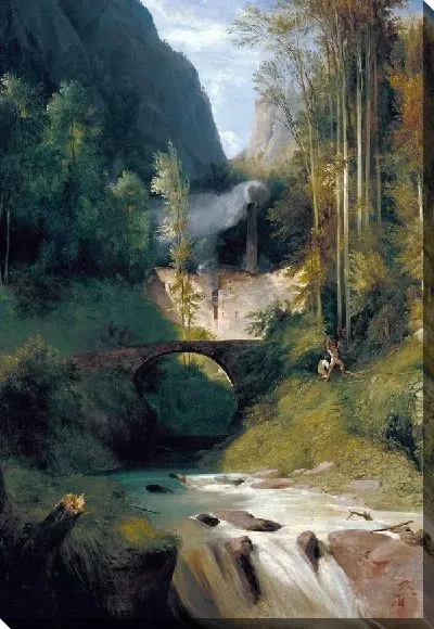 Картина Ущелье (Canyon)