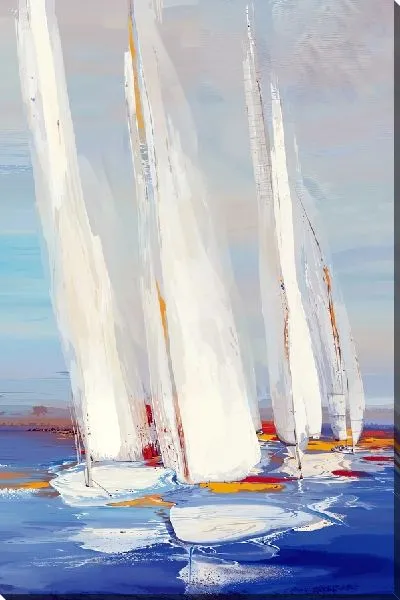 Картина маслом Регата №35