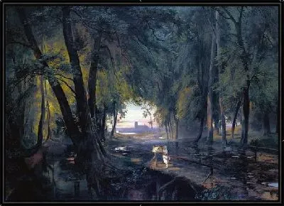 Картина Лесная тропинка (Forest path)