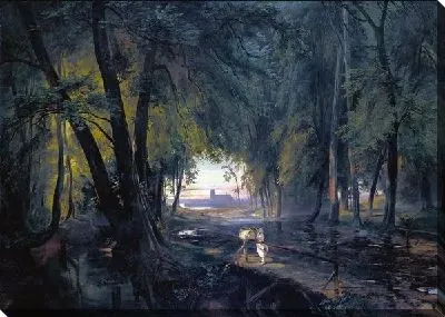 Картина Лесная тропинка (Forest path)
