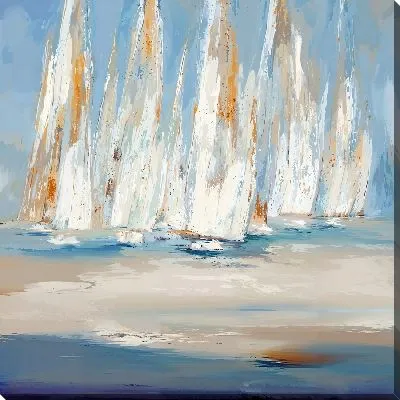 Картина маслом Регата №44