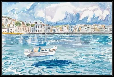 Картина Парусник в море №65