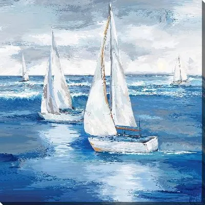Картина маслом Регата №47