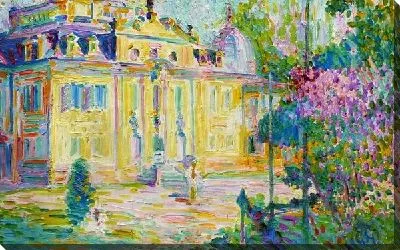 Картина Дом в саду (The house in the garden)