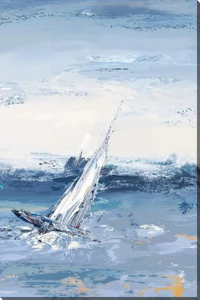 Картина маслом Регата №56