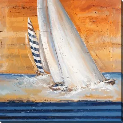 Картина маслом Регата №57
