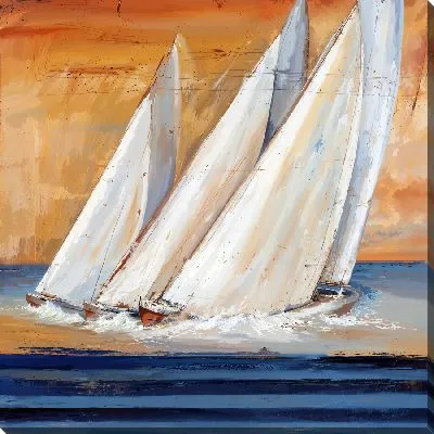 Картина маслом Регата №58
