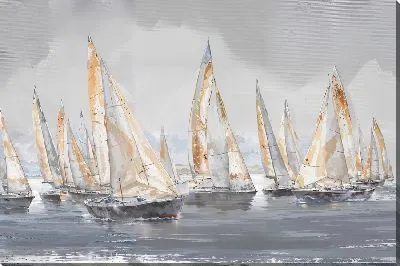 Картина маслом Регата №63