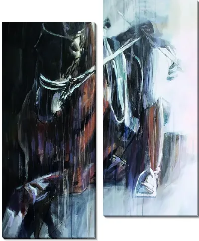 Модульная картина Жокей и верховая езда