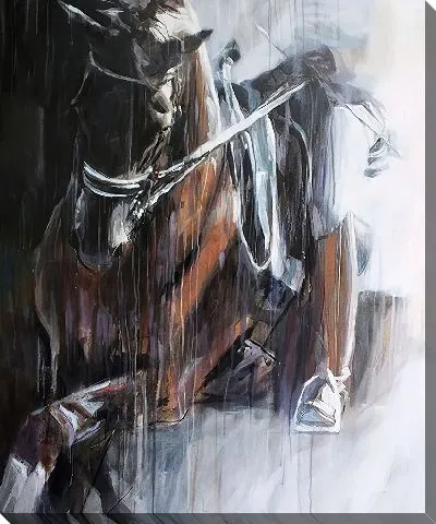 Постер Жокей и верховая езда