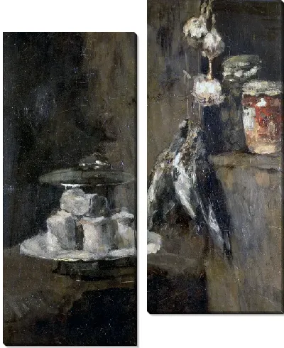 Картина Натюрморт с куропатками (Натюрморт с куропатками0