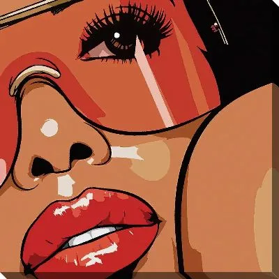 Девушка в оранжевых очках