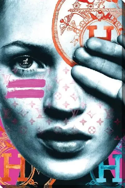 Картина маслом Арт портрет в стиле H