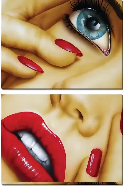 Модульная картина Удивление