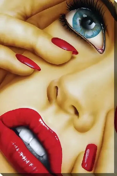 Картина маслом Удивление