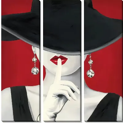 Девушка в шляпе просит быть потише