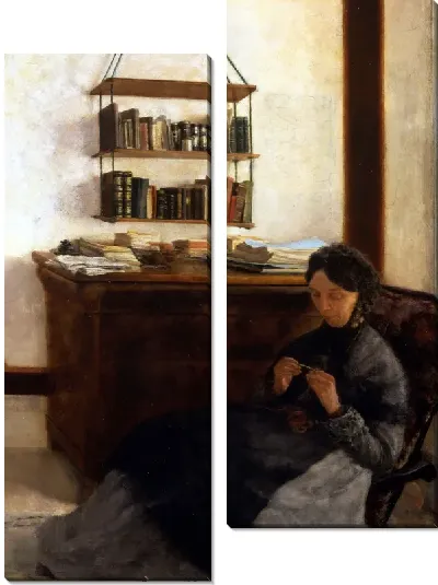 Картина Мать художника (The mother of the artist)
