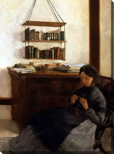 Картина Мать художника (The mother of the artist)