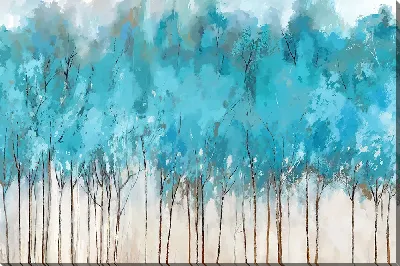 Картина маслом Лесной пейзаж - вид 1