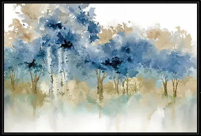 Абстрактный лес - вид 2